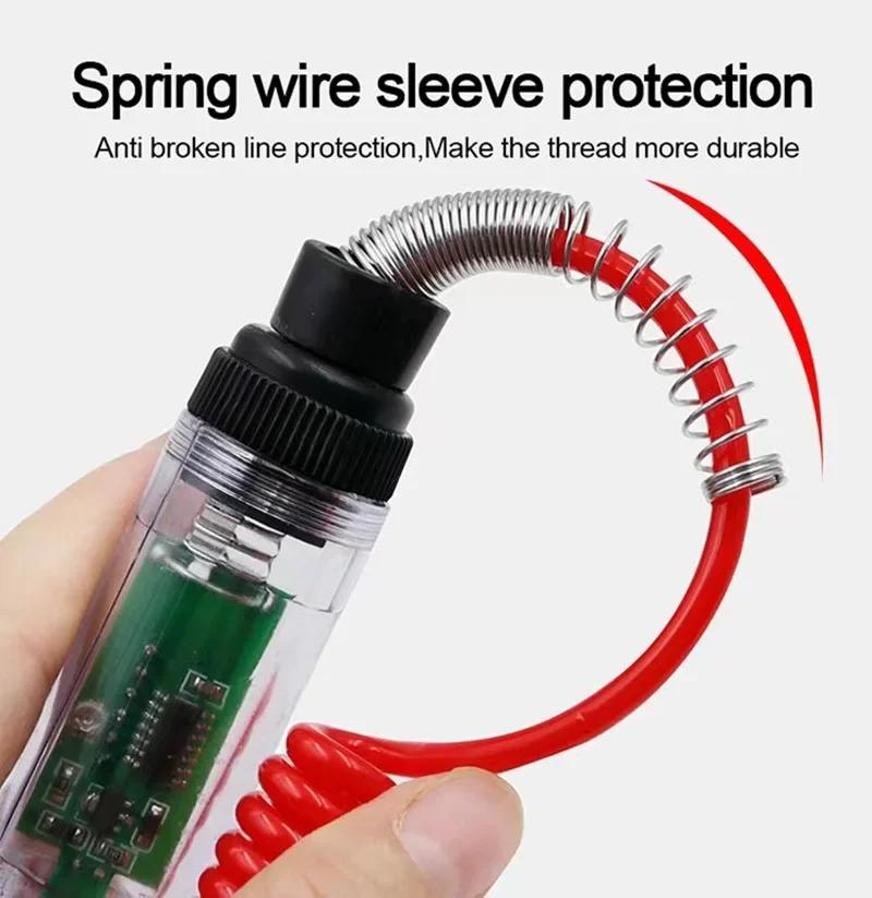 Цифровой тестер напряжения цепи для легковых и грузовых автомобилей 6В 12В 24В со светодиодным дисплеем, автоматический диагностический щуп и измерительный инструмент для ремонта