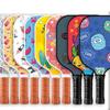Children's Cartoon Fiberglass Pickleball Paddle Set