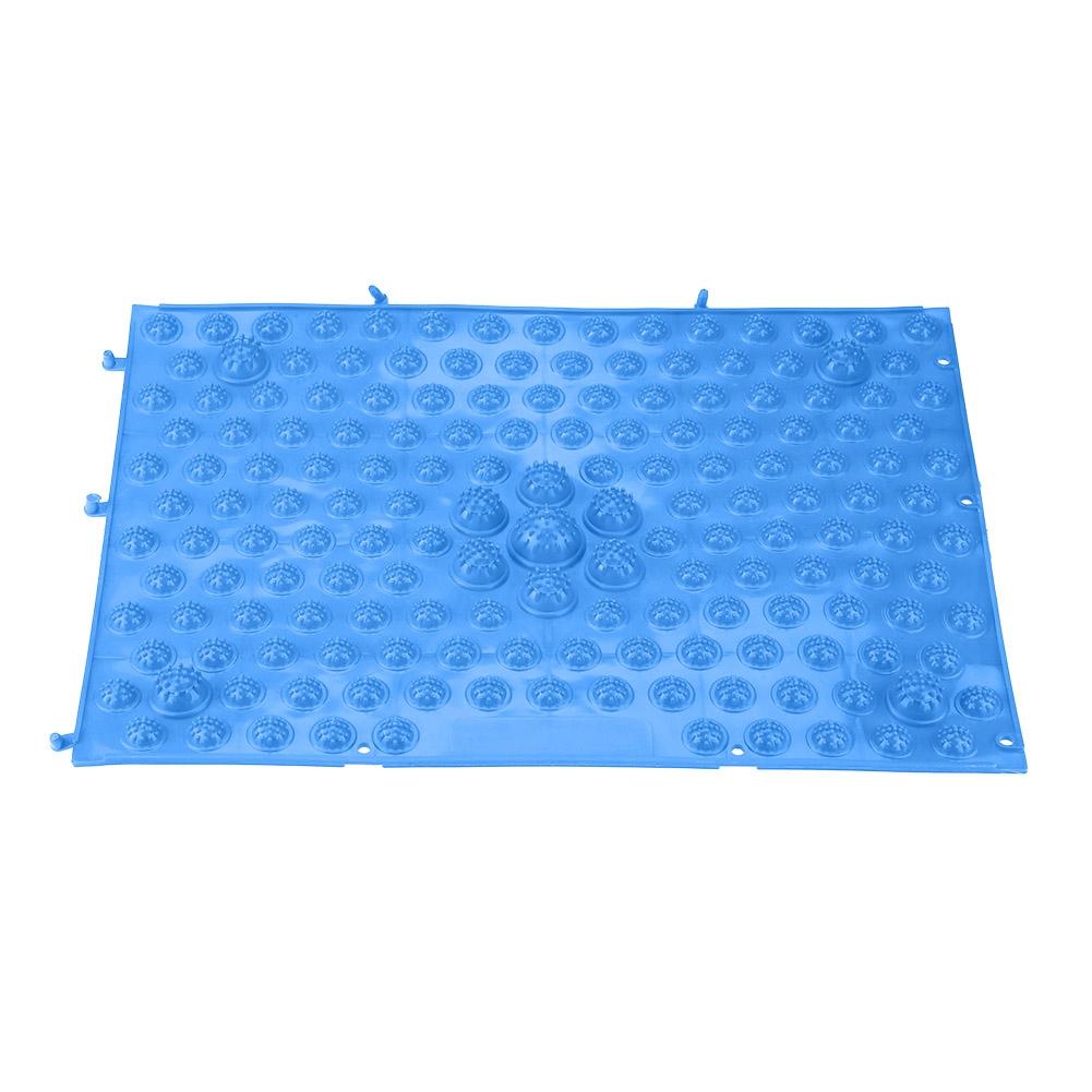 Colorful TPE Foot Massage Mat Blood Circulation Tension Release Pad for Home Party Game Blue