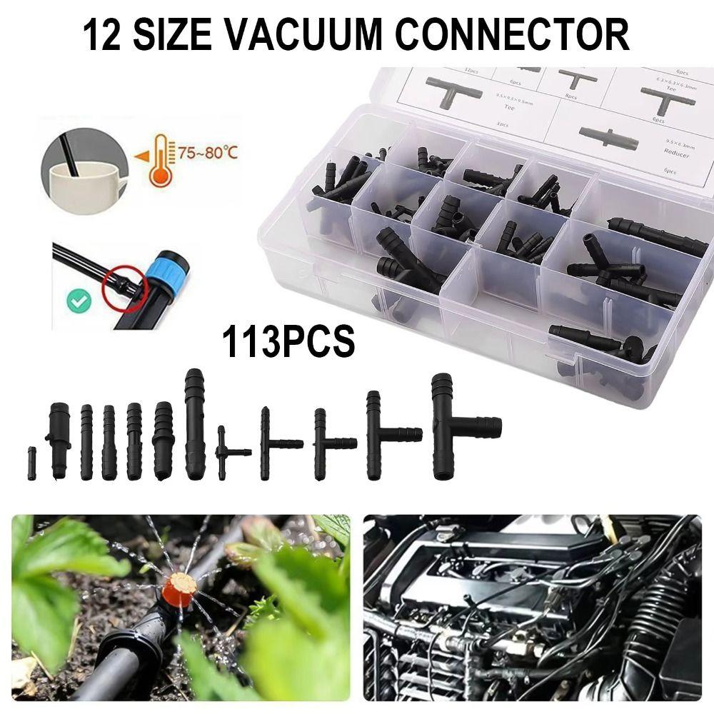 Tee Connectors Water Spray Pipe Connectors Auto Quick Release Fittings Universal Application