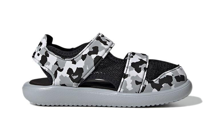 adidas Водные Сандалии Комфортные Сандалии Черный Серый Дети Возраст 3 7 Лет GZ1307