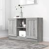 Buffet Sonoma Grey 120X30,5X70 Cm Engineered Wood