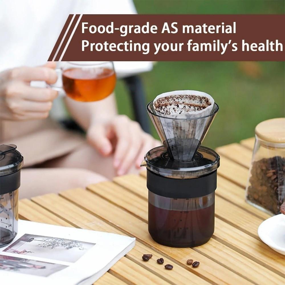 Кофеварка 3в1 с капельницей, многоразовый кофейник, кофейная посуда, ручная кофеварка, дорожная