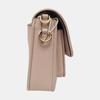 [Pre-Owned] MK Bradshaw Gold Buckle Solid Color Leather Envelope Shoulder Bag - Very Good #TDDTH8