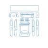 For Hyundai Tucson L 2025 Dashboard Multimedia Navigation Transparent Anti-Scratch Protection Film Modification for