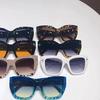 Brand Square Sunglasses Women Fashion Trends Luxury Designer Cat Eye Oversized Sunglasses Female Gradient Eyewear
