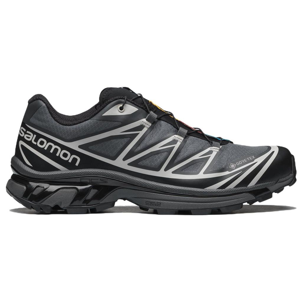 SALOMON XT-6 Ретро Тренд Ткань Нескользящие Амортизирующие Дышащие Низкие Повседневные Тренировочные Кроссовки для Трейла Городские Кроссовки для Бега Унисекс 416635