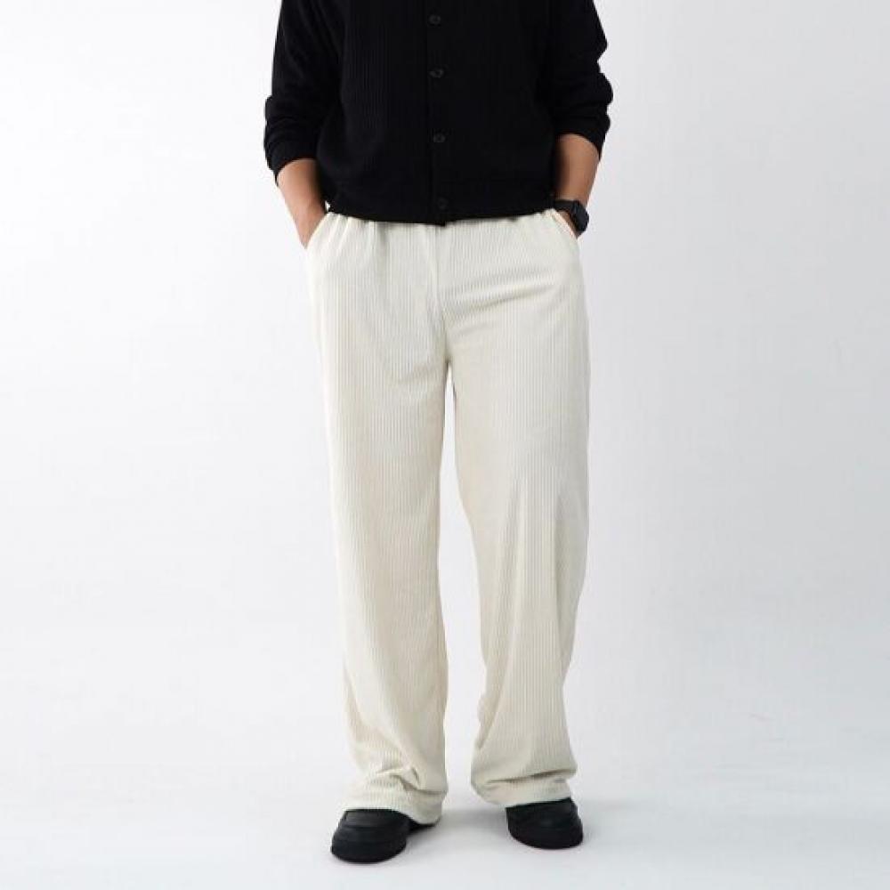 Onl Men Corduroy Pants Wide Pants 1 + 1