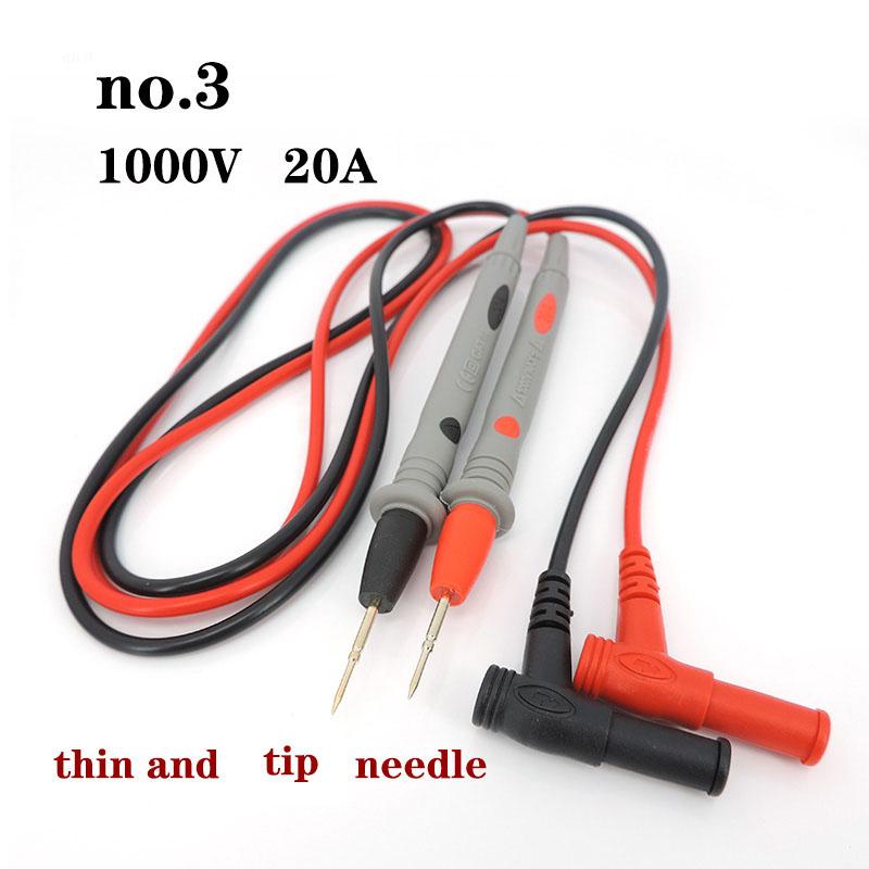 1000 В 10 А 20 А мультиметр испытательный щуп красный черный зажим провод кабель мультиметр наконечник ручка для цифрового тестера вольтметр