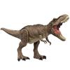 Mattel Мир Юрского периода МИР) Супер боевая атака T-Rex динозавр игрушки 4 года~ Общая длина: приблизительно. 54,6 см HXF53