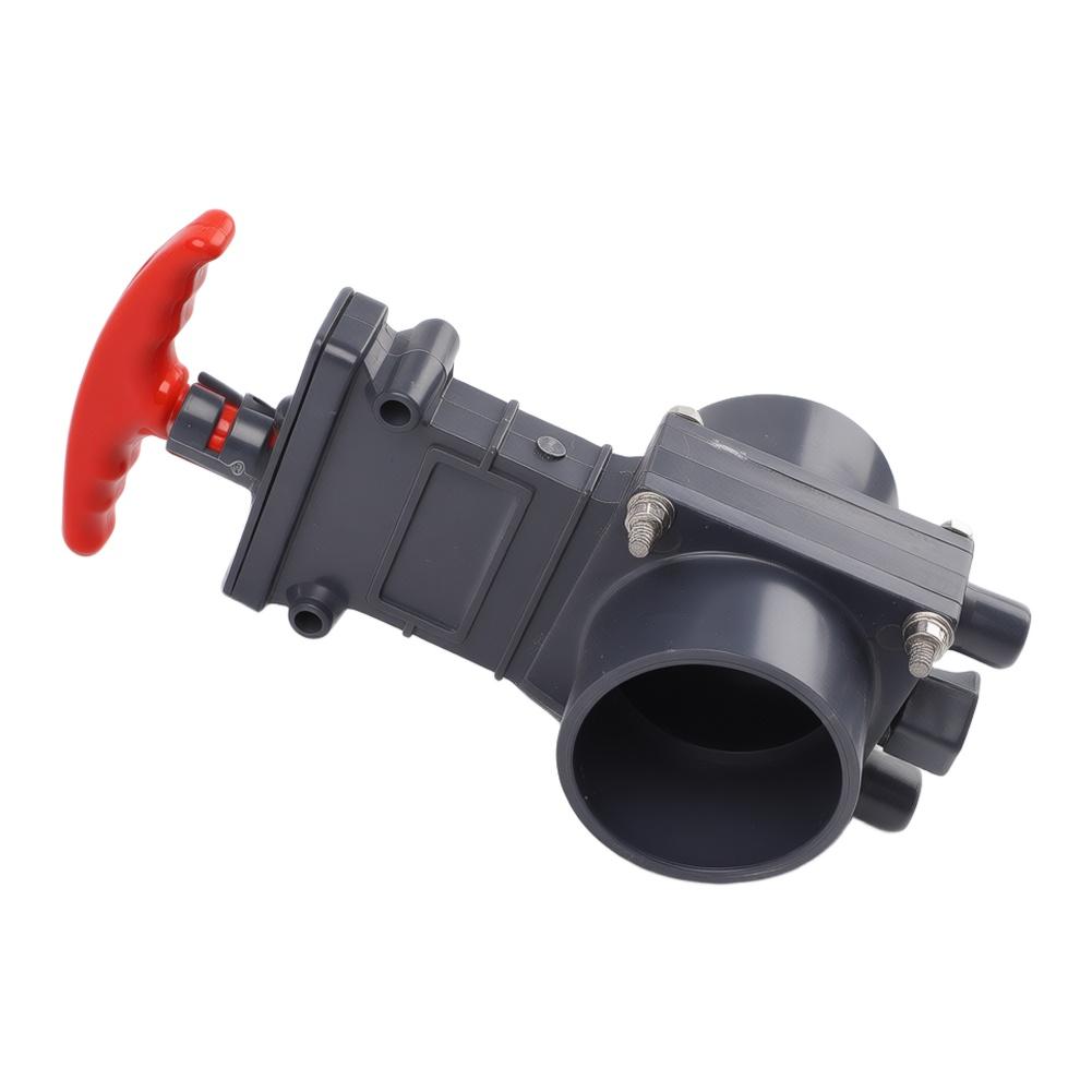 Road Trip Waste Management RV Gate Valve Rv Sewer Gate Valve Installation Sewer Valve Plug-and-play Design Plastic Construction