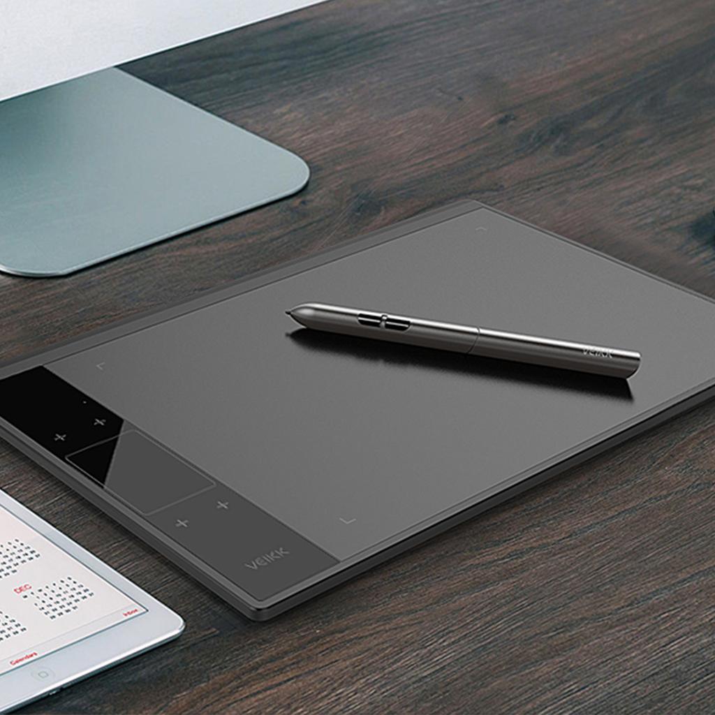 VEIKK A30 Graphics Drawing Tablet 10 X 6 Inch Large Active Area Smart Gesture Touch-Control 8192