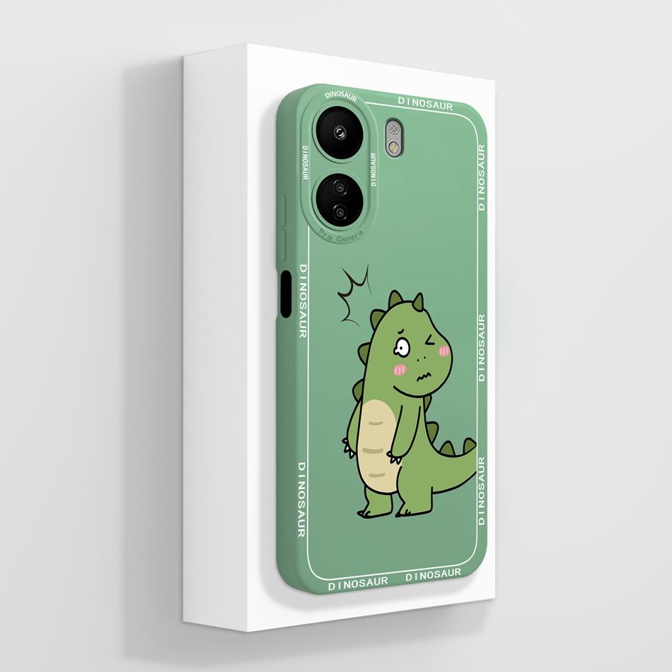 Simple Cover For Poco C65 4G Phone Case Elegant-Butterfly Housing For Xiaomi POCO C 65 Soft Liquid Silicone Fashion Back Covers