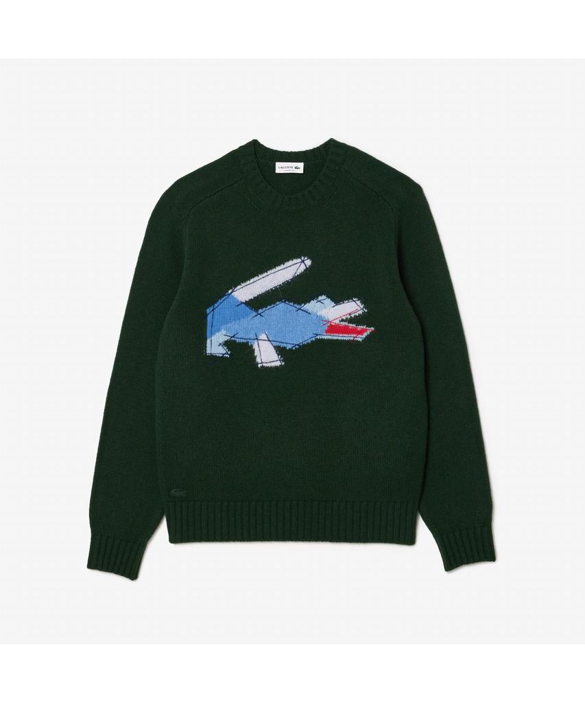 Мужской праздничный пуловер LACOSTE Ah3145-54N Dcj