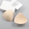 1pair Bikini Triangle Cups Chest Push Up Insert Foam Pads for Swimsuit Padding Removeable Bra Pads