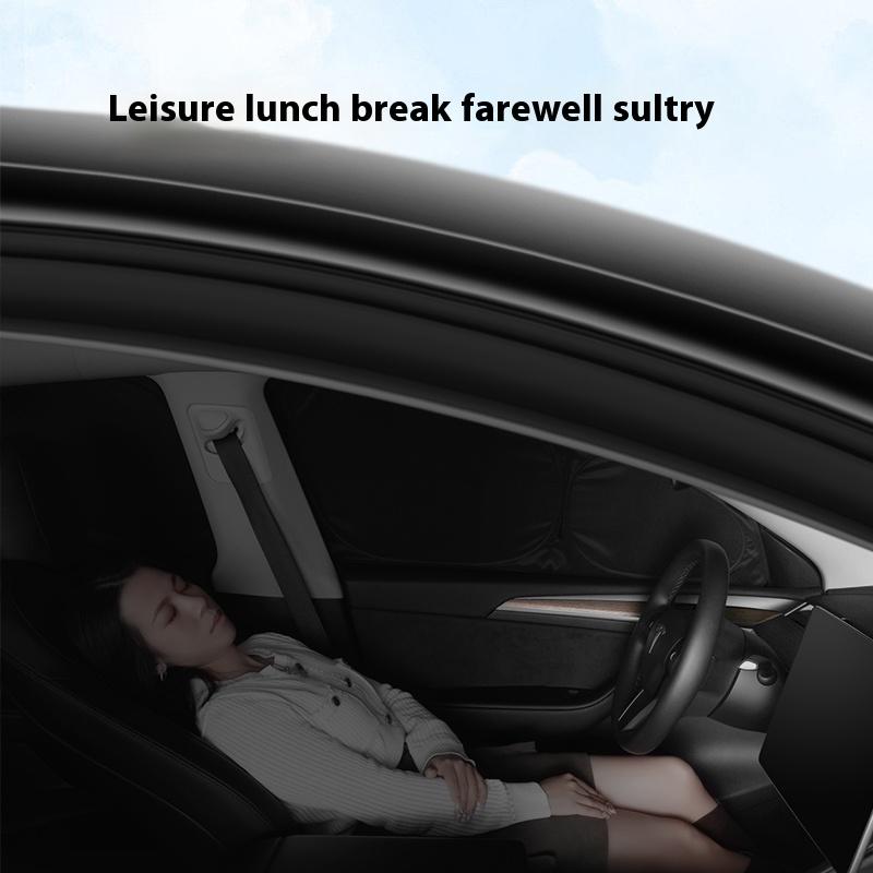 For XPeng Xiaopeng G6 G9 Car Window Privacy Curtain Car Sunshade Curtain Camping Rest Blackout Front Windshield Side Curtain