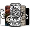 Символ Аум Ом Намасте Чехол в стиле Дзен Йога для iPhone 14 13 11 12 16 15 Pro Max 12 13 Mini X XR XS MAX 7 8 14 16 15 Plus Задняя крышка