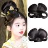 Vintage Kids Antique Hair Bun Claw Clip Chinese Ancient Chignon Song and Ming Dynasty