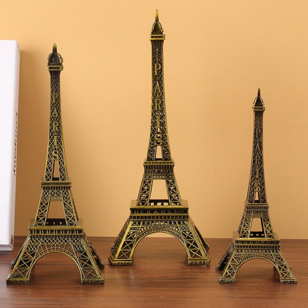 7 Sizes Eiffel Tower Model Metal Eiffel Tower Decorative Ornaments Eiffel Tower Statue