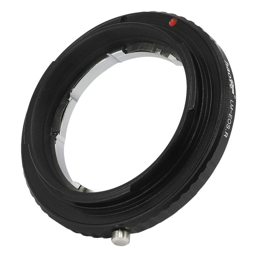 Haoge Manual Lens Mount Adapter for Leica M Zeiss and Voigtlander VM Lenses To Canon RF Mount Including the Canon EOS R LM, ZM, Cameras,