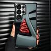 Sports Car Cool Taillight Plating Phone Case For Samsung Galaxy S24 S25 FE S26 Edge S23 Ultra S22 S21 Plus S20 Anti-Fall Airabag
