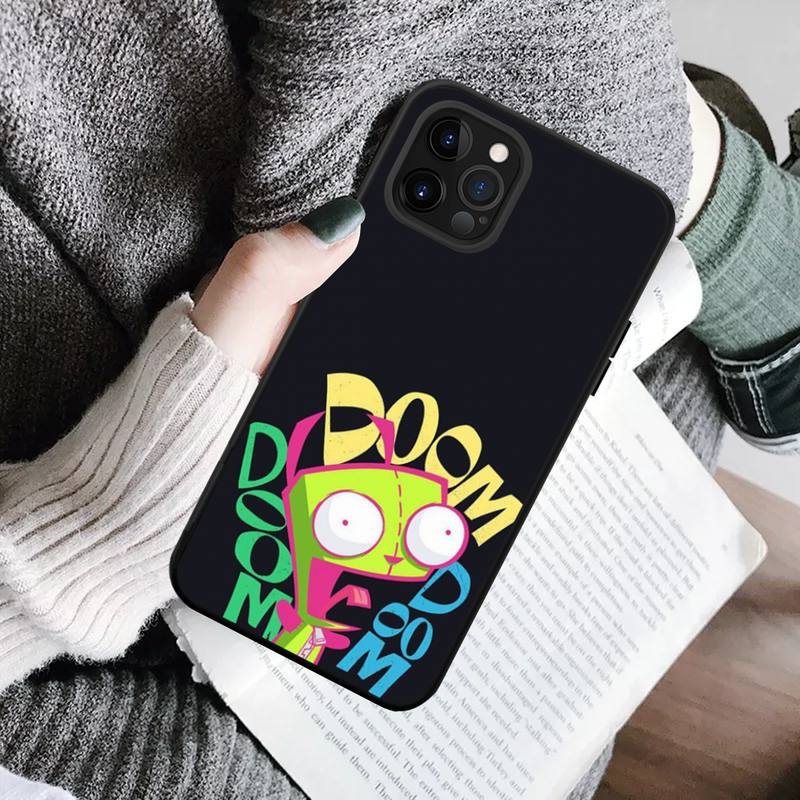 Чехол для телефона YNDFCNB Invader Zim для iPhone 11 12 13 Mini Pro Max 8 7 6 6S Plus X 5 SE 2020 XR XS Funda Case