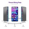 ENKAY HAT PRINCE 2Pcs For Motorola Moto G Play (2024) 4G Screen Protector Anti Spy Silk Printing Film