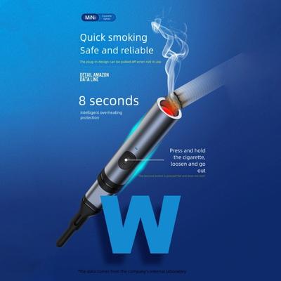 Беспламенное устройство зажигания типа C USB C зажигалка с изоляцией TPE и защитой от перегрузок для транспортных средств и повседневного использования