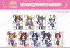Аниме "Uma Musume": Pretty Derby Сезон 3" Коллекция квадратных жестяных значков [КОРОБКА]