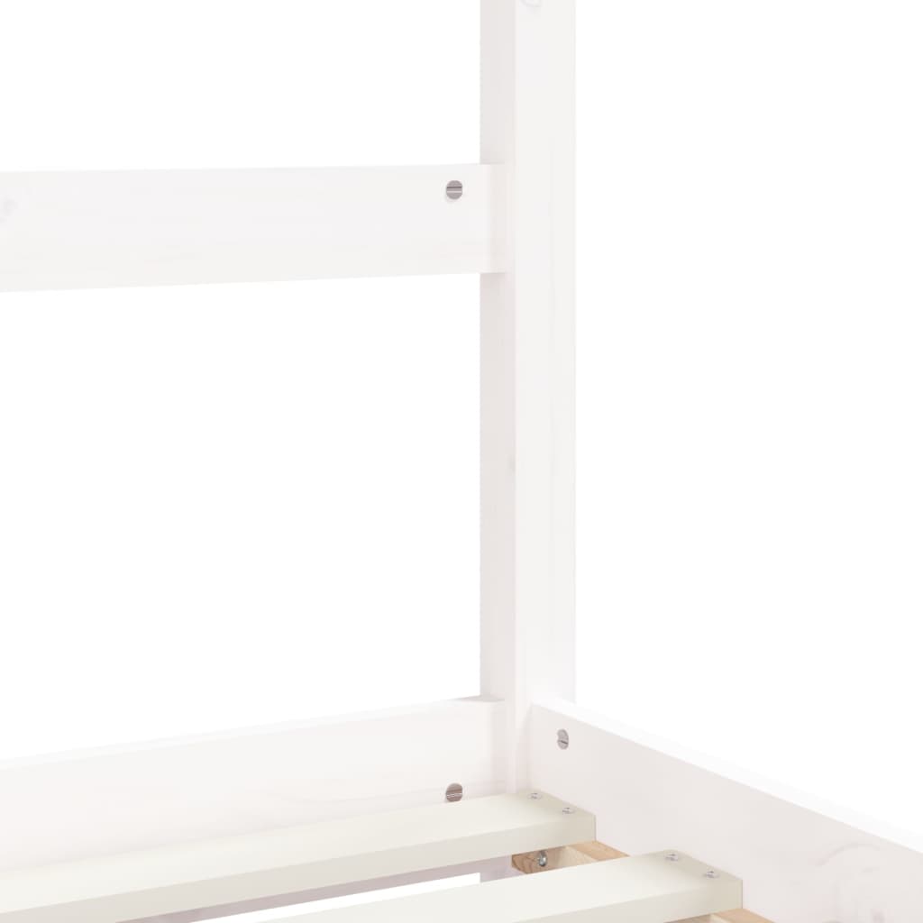 Children s Bed with Drawers White 90x190 cm Solid Pine Wood