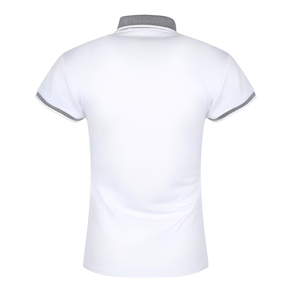 Adidas Breathable Comfortable Casual Short Sleeve Polo Shirt Women Tops White DW8687