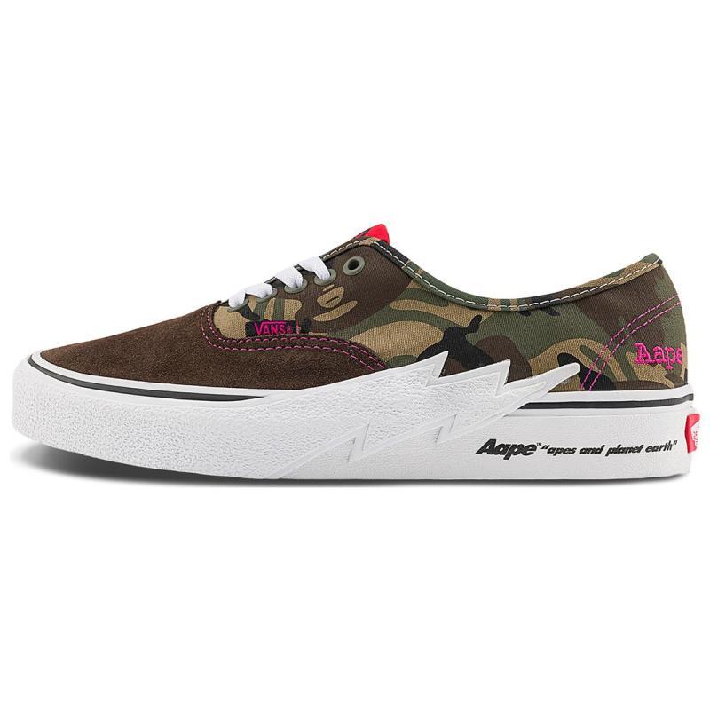 Vans Aape X Vans Authentic 'Bolt Green Camo' Vans VN000BWCCMA
