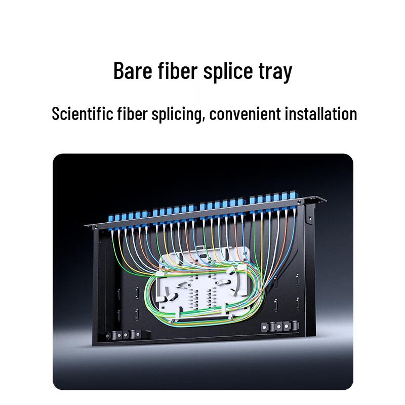 Ugreen NW383 12-портовая терминальная коробка для одномодового оптоволокна с разъемами LC