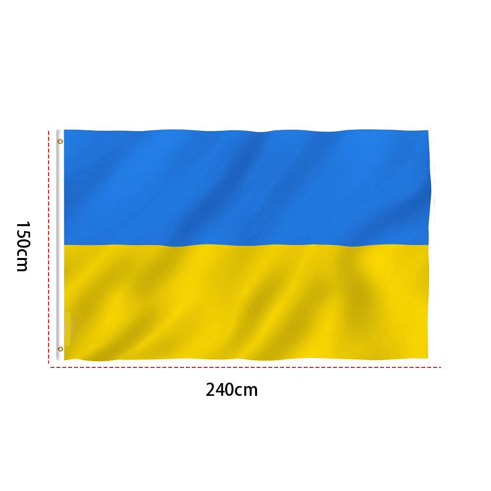 150x240 см флаг Украины двухсторонний садовый флаг двор знак декоративный баннер