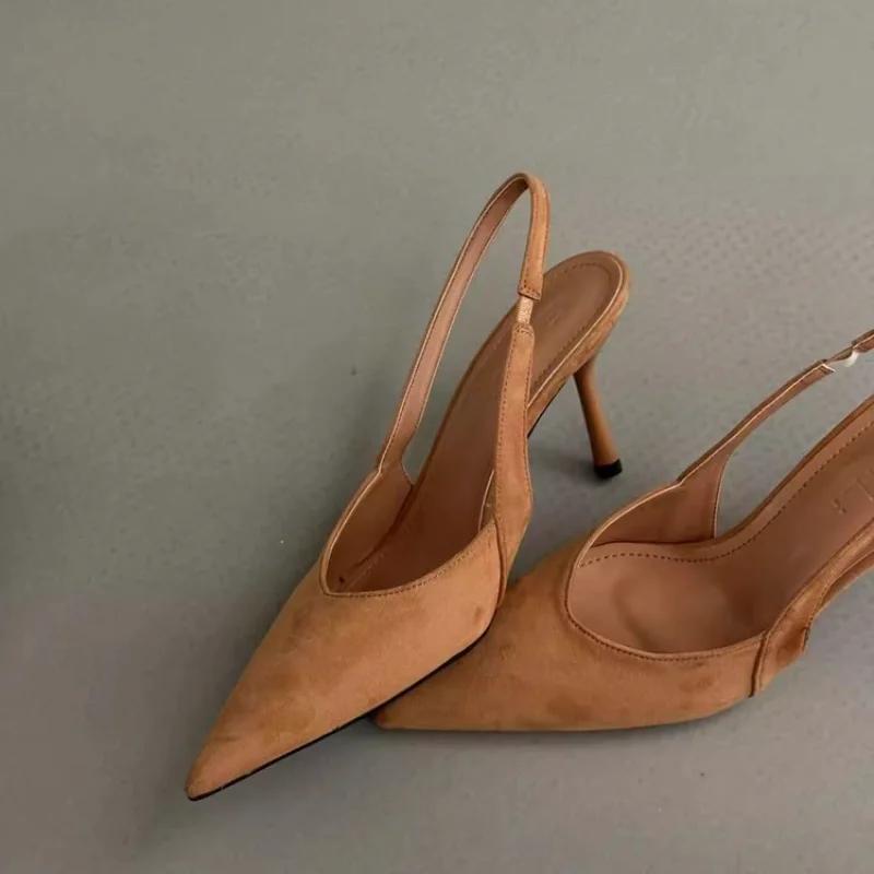 Туфли женские Новые Туфли большого размера Осенние туфли с леопардовым принтом Острый носок Неглубокие шпильки Тонкие каблуки De Mujer