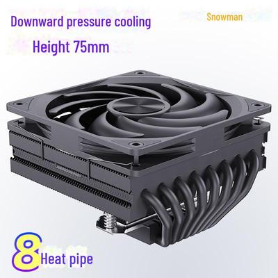 SNOWMAN Bingman MC75-8 Процессорный кулер с 8 тепловыми трубками, нижним давлением, совместим с LGA 1700, X99, AM4, AM5