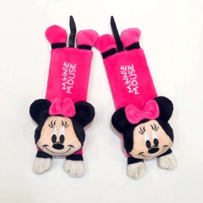 Kuromi Plush Car Seat Belt Cover With Soft Pp Cotton For Kids Safe Travel