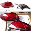 Светодиодный задний фонарь для Peugeot 206 206CC 2004 2005 2006 2007 2008 Задний указатель поворота Задний тормоз Стоп-сигнал Противотуманная фара Красный