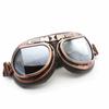 Dustproof Snowboard Vintage Protective Gears Retro Goggles Cruiser Scooter Pilot Motorcycle Glasses