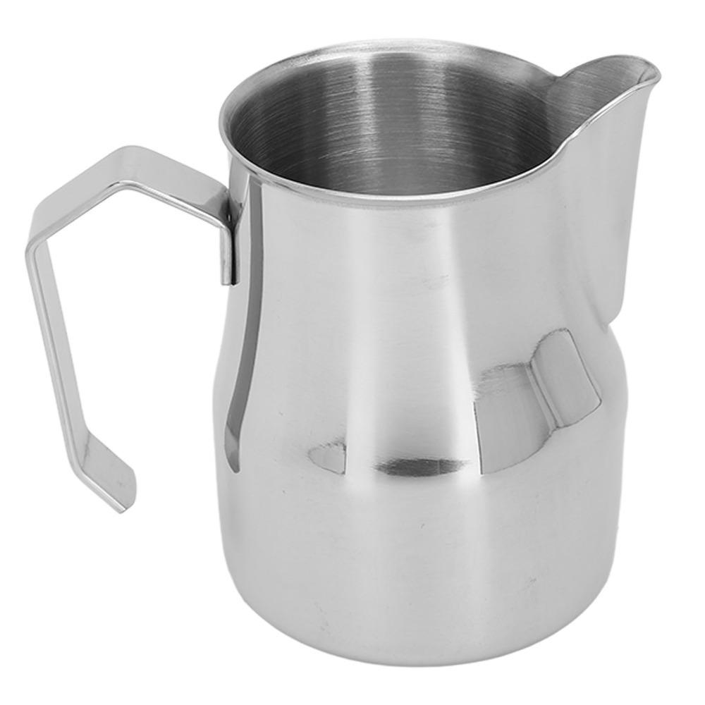 304 Stainless Steel Milk Frothing Pitcher 350ML Olecranon Type Outlet Milk Frother Cup 450ml