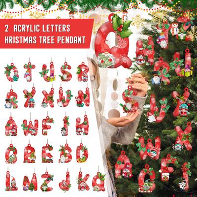 Christmas Decoration Pendant Christmas Tree Tag Theme Party Crafts Ornament