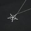 Anime Bleach Necklace Quincy Ishida Uryuu Ginrei Gojiaku Amulet Metal Pendant Necklace Cosplay Party Jewelry Gift