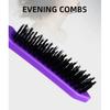15PCS Professional Slim Line Teasing Hair Brush Backcombing Comb Tool for Salon Styling - 4 Colors Wholesale Stylist Supplies