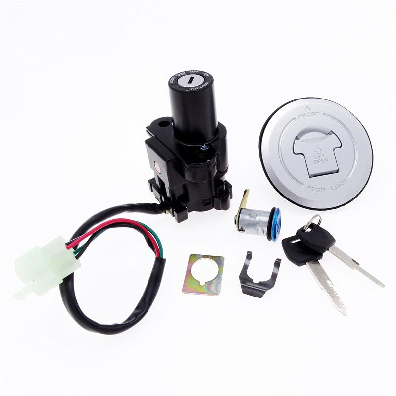 Fit For Honda CBR 600RR CBR600RR 2003 2004 2005 2006 1 Set Motorcycle Ignition Switch Gas Cap Fuel Tank Cover Seat Lock Key