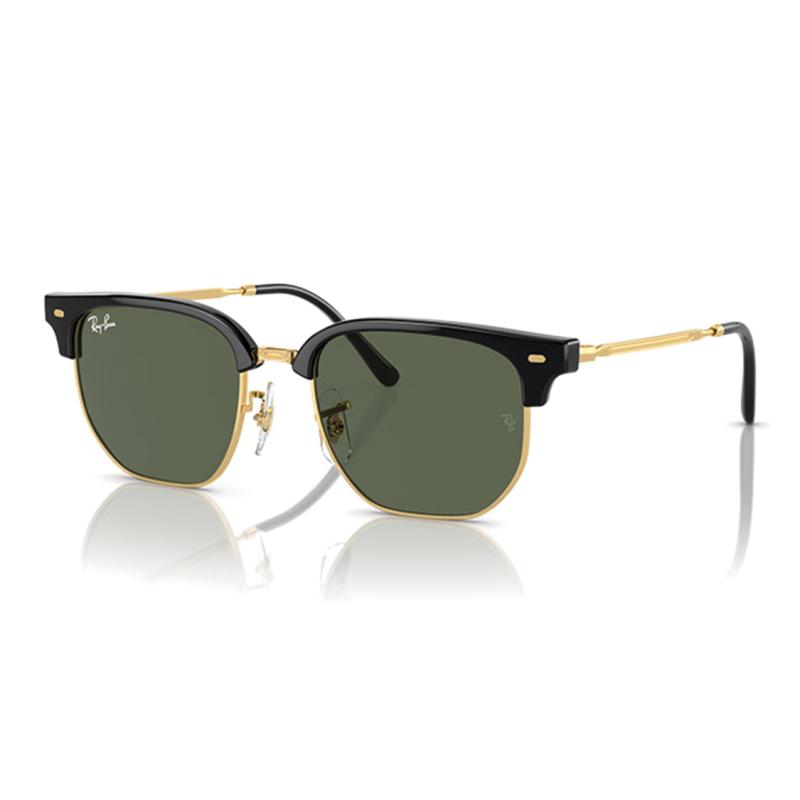 Ray-Ban Солнцезащитные очки неправильной формы с напечатанным логотипом, литые под давлением, детские, золотые