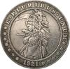Никелевые памятные коллекционные сувенирные серебряные монеты США 1921 года «Красавица-бродяга» США