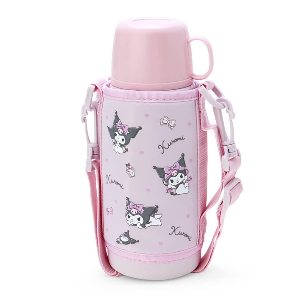 Sanrio Water 620ml cup and 670ml cap Stainless Steel Bottle with Insulated 744671 (SANRIO) Children's Bottle, Approx. (with stopper), Approx. (with
