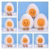 Cute Boiled Egg Plush Toy Egg Family Dolls For Fun And Comfort