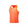 Li Ning Running Series Solid Color Logo Round Neck Sleeveless Sports Vest Men Vests Fluorescent-Orange AAYU005-3