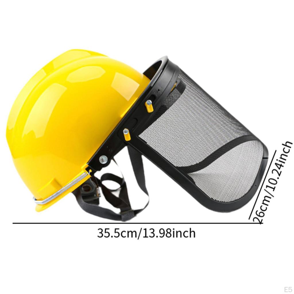 Защитная сетка для лица, защитный козырек для ландшафтного дизайна, регулируемый, полный защитный